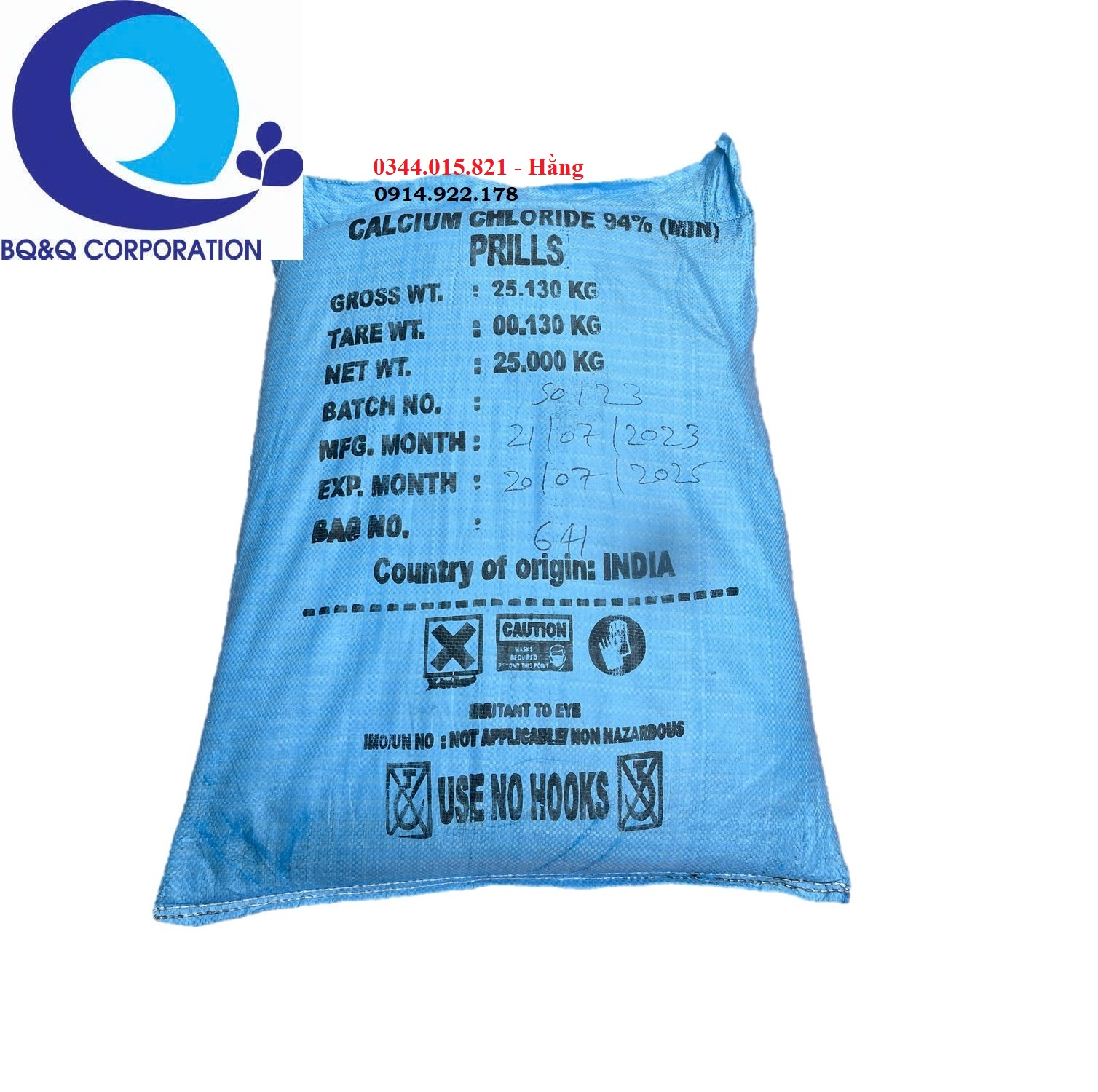 Khoáng Cacl2, khoáng nguyên liệu, cung cấp khoáng canxi cho ao nuôi